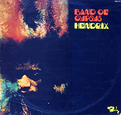 JIMI HENDRIX - Band of Gypsys (France, Barclay Records) album front cover vinyl record